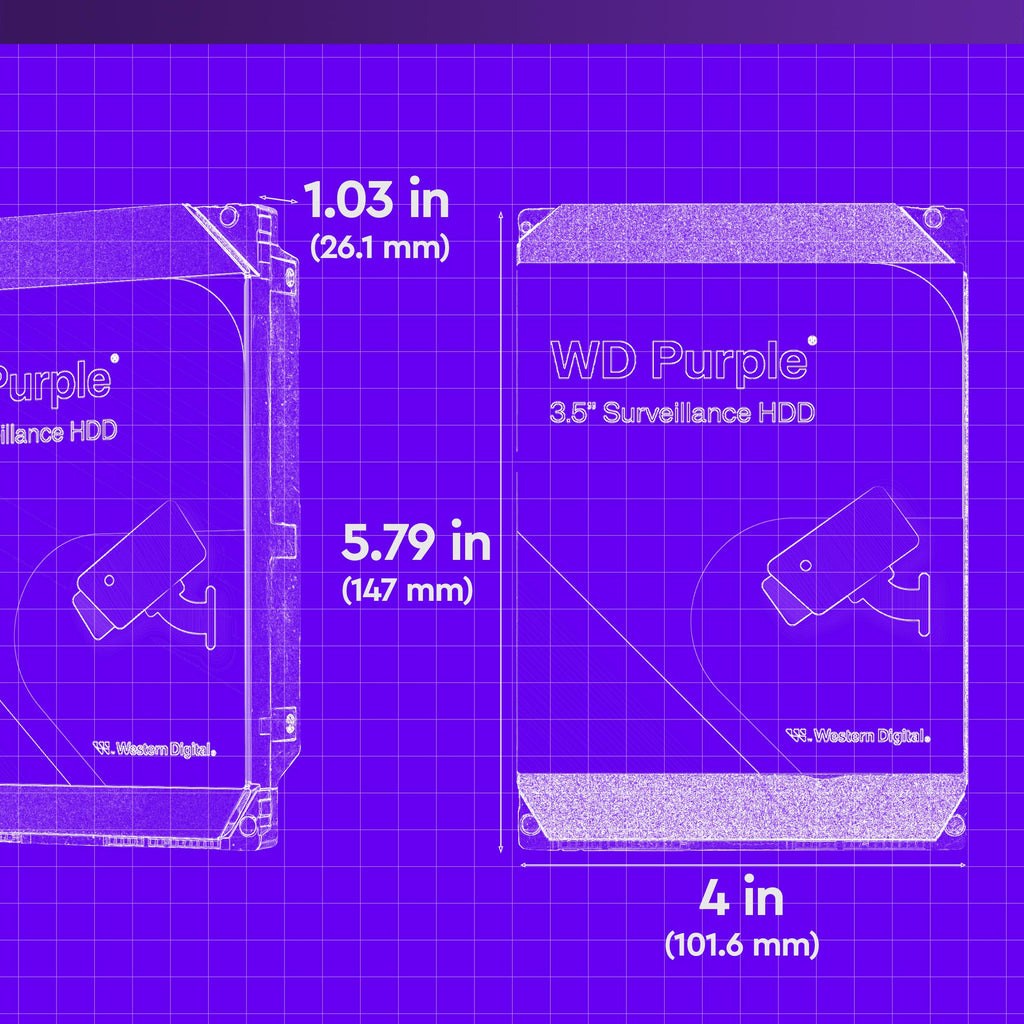 4TB Surveillance Internal Hard Drive HDD M806
