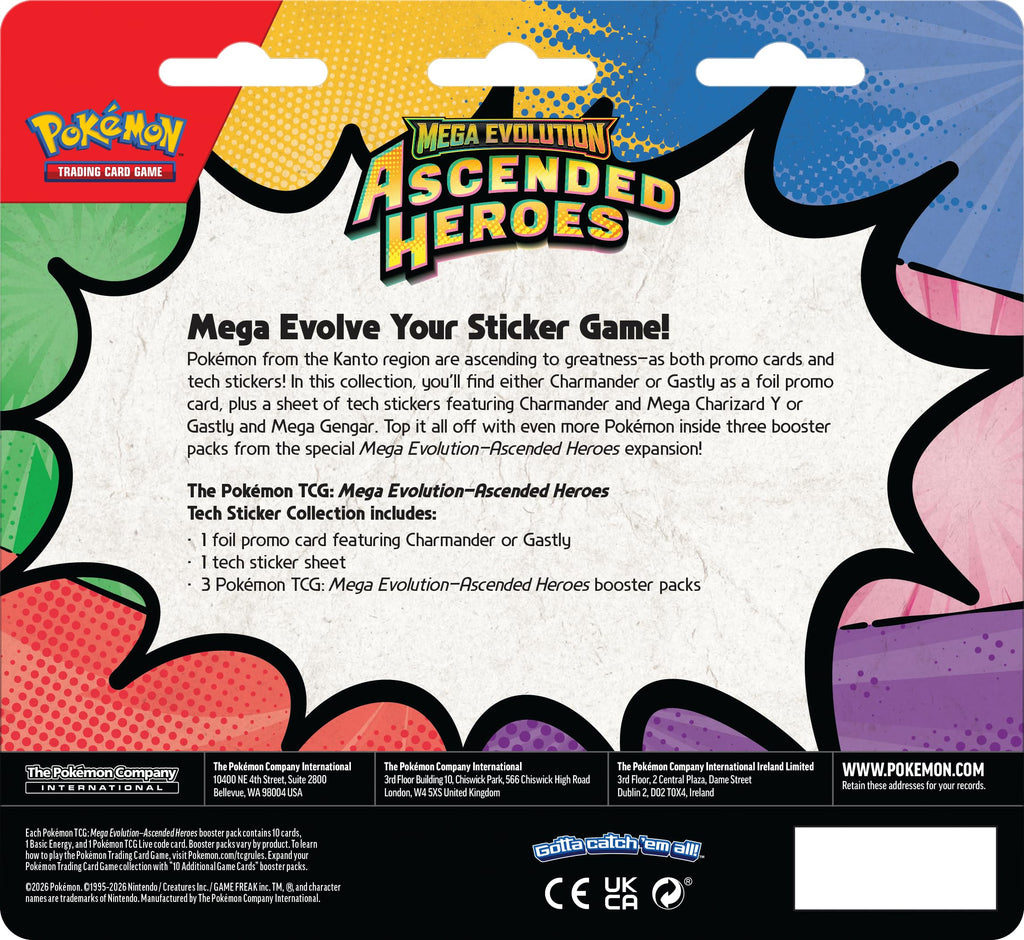 Pokémon TCG Tech Sticker Collection V612