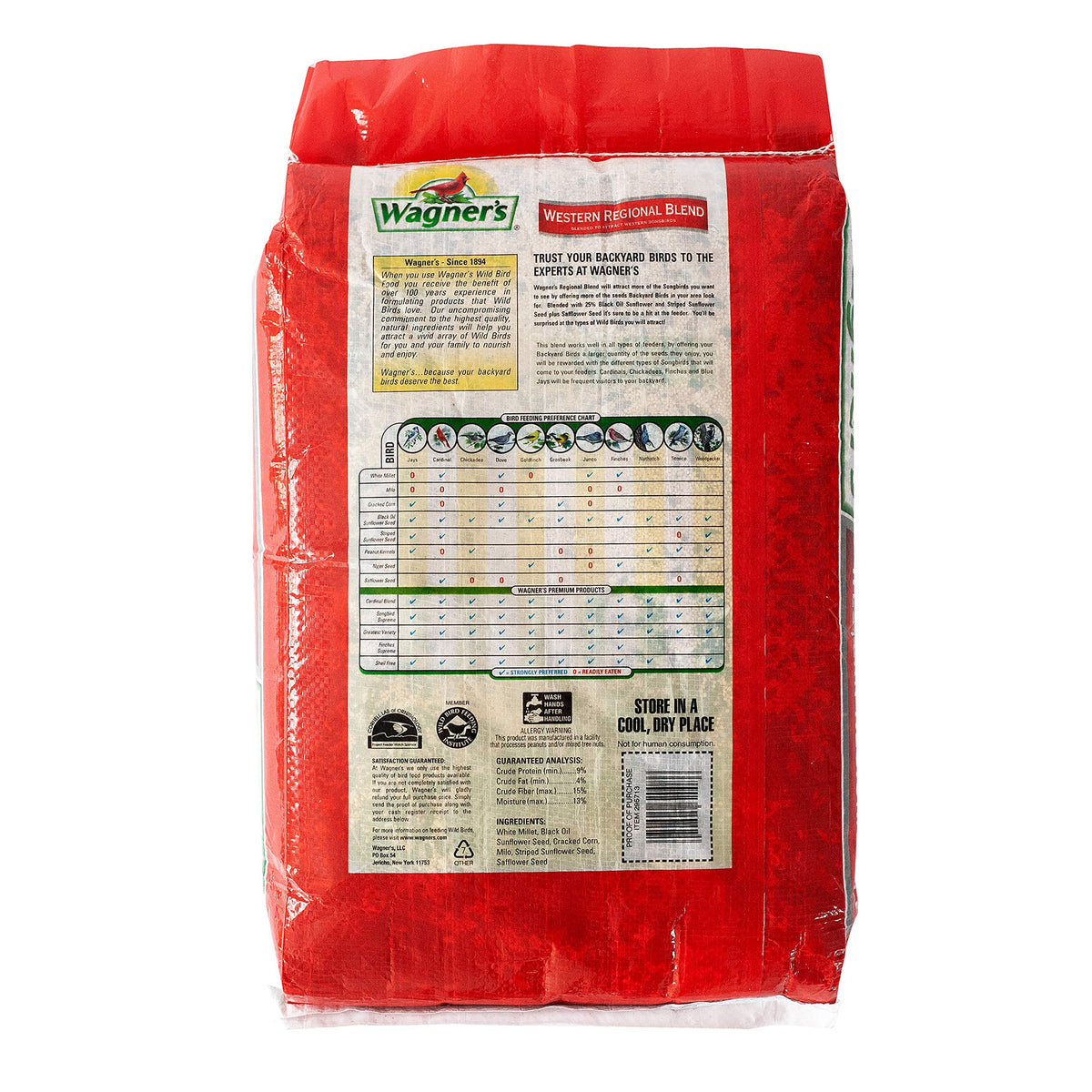 Wild Bird Food Regional Blends 20 lbs B59513