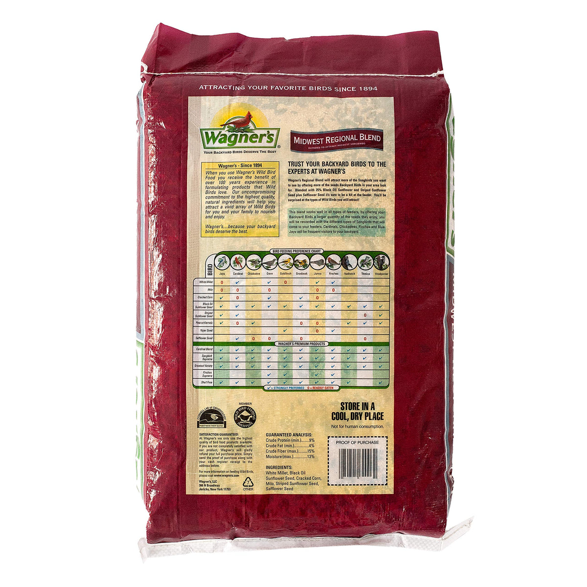 Wild Bird Food Regional Blends 20 lbs B59513