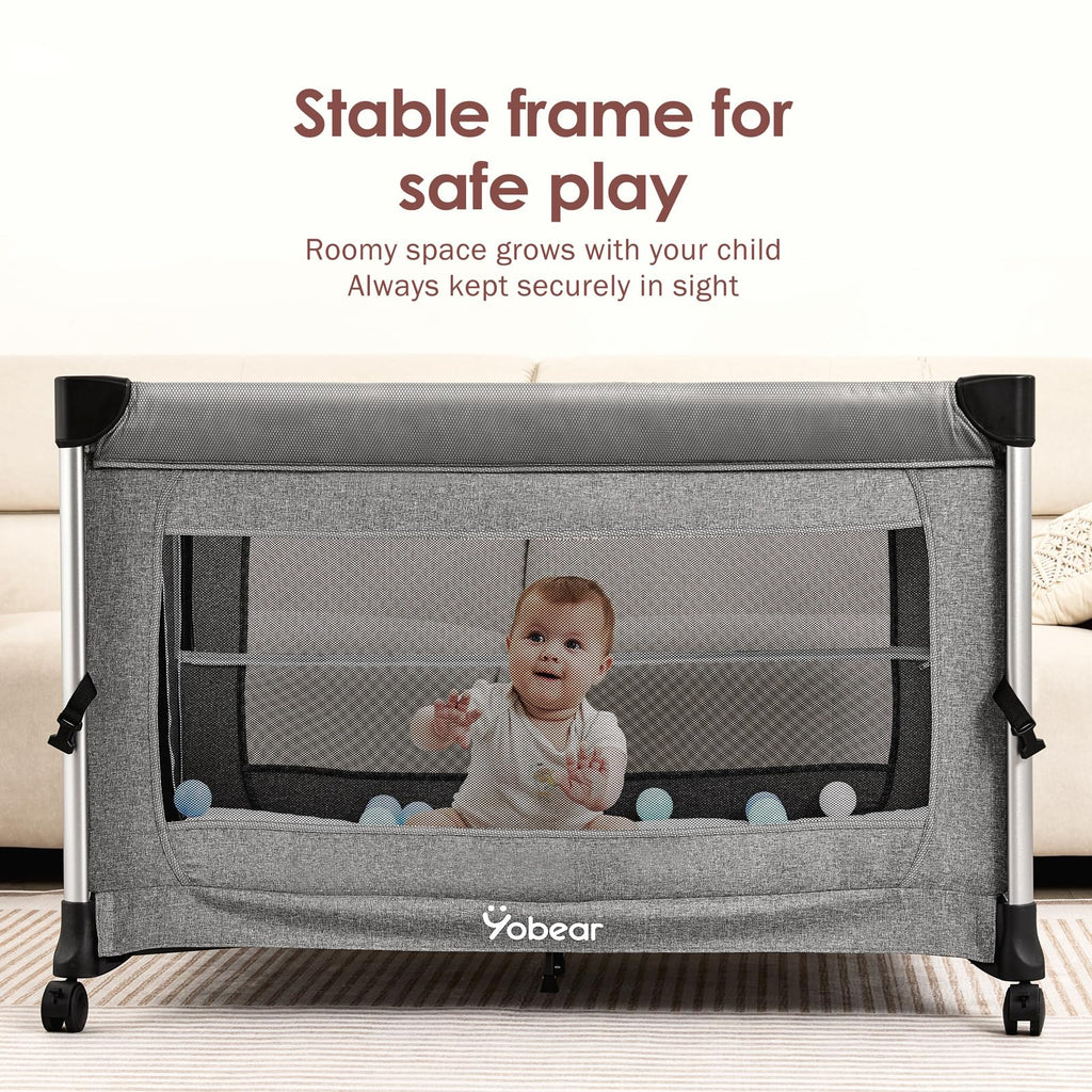 4-in-1 Baby Bassinet with Mattress and Storage Organizer Z61002